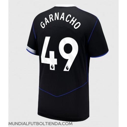 Camiseta Chelsea Alejandro Garnacho #49 Tercera Equipación Replica 2025-26 mangas cortas